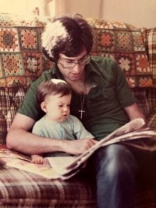 Learning from the Best Me and my Dad circa 1980