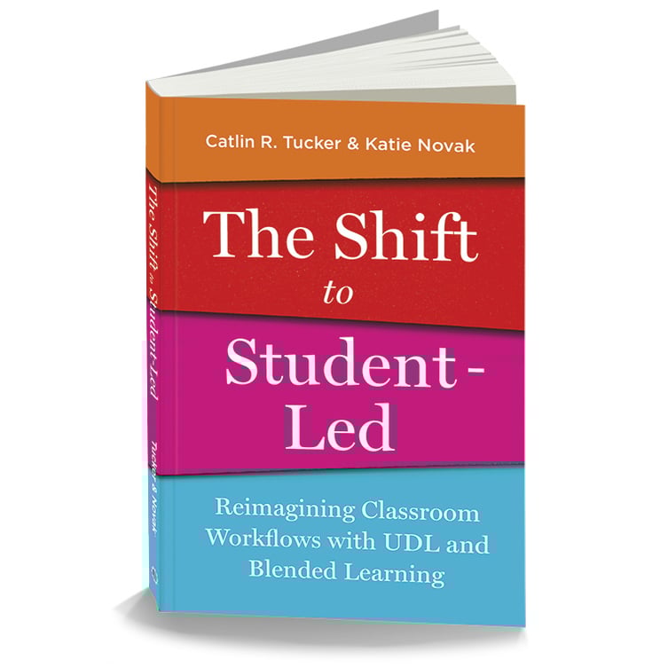 The shift to student led udl and blended learning tucker and novak