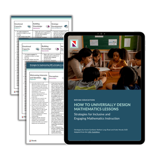 udl math guidelines