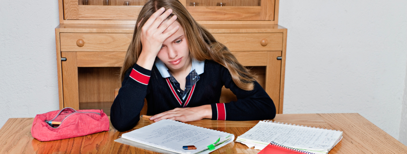 overwhelmed student from too many choices - analysis paralysis 