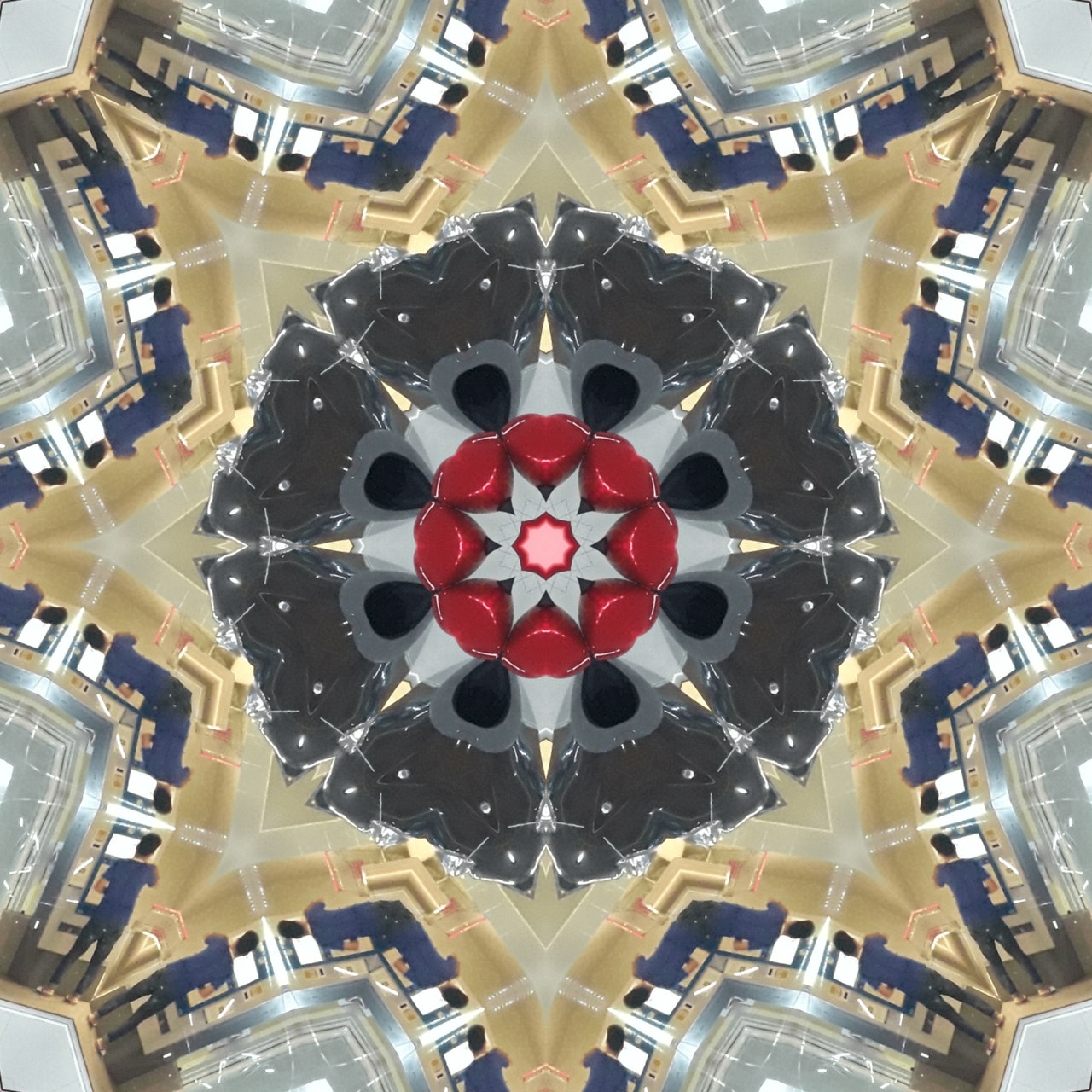 an image of a Kaleidoscope - analogy for brain-based design in education 