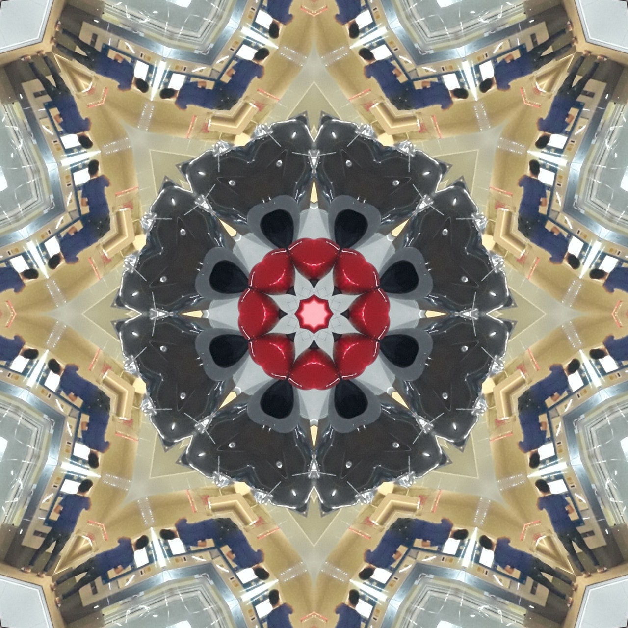 an image of a Kaleidoscope - analogy for brain-based design in education 