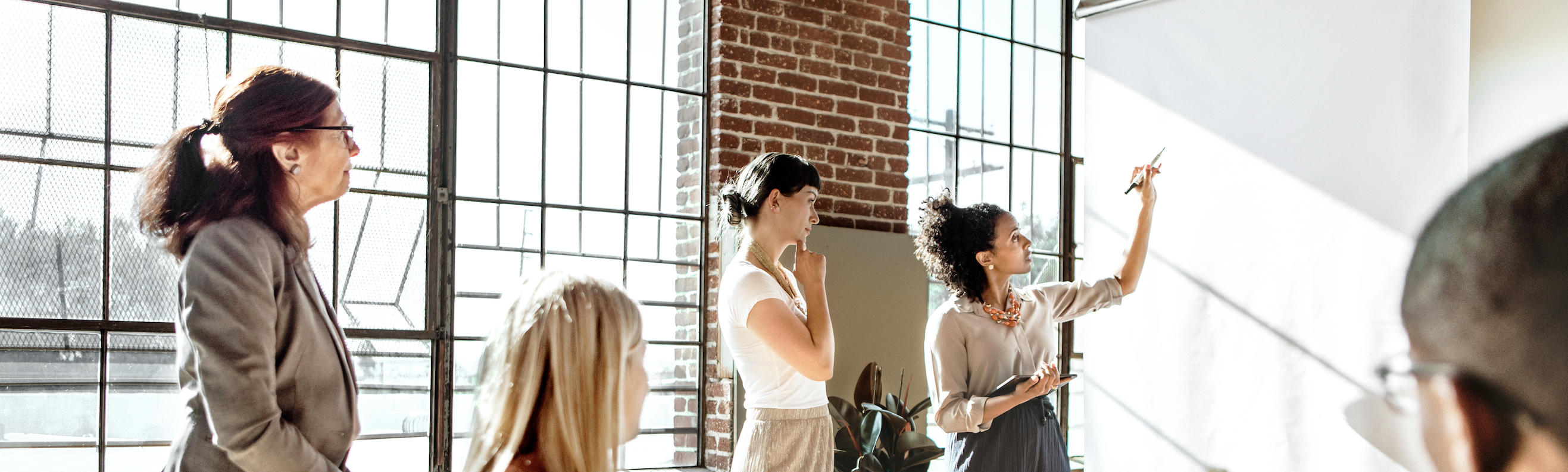 Group of educators planning PD